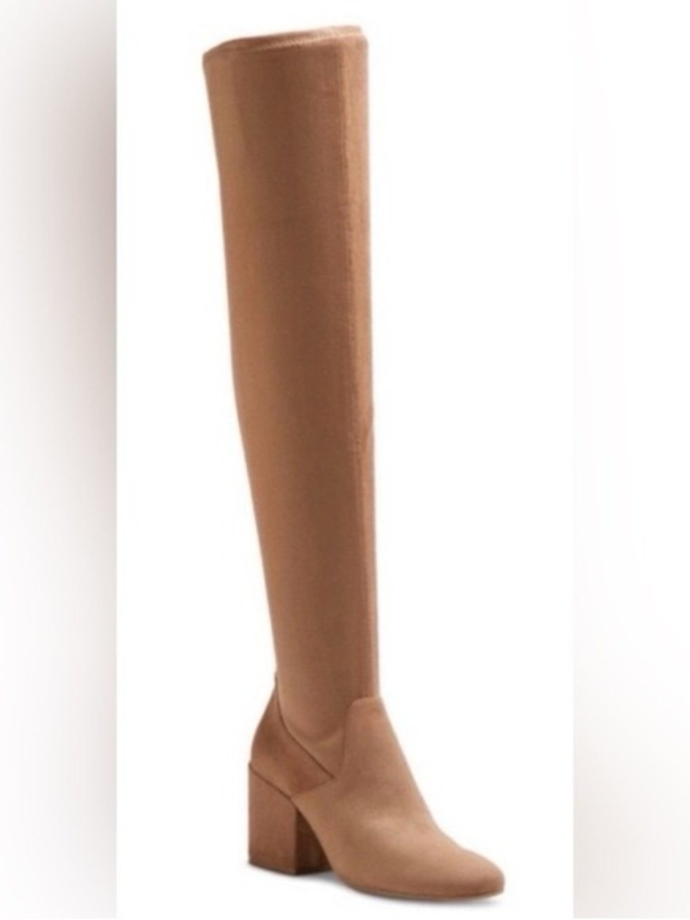 DV by Dolce Vita - Cayla Over-the-Knee Suede Boots - Light Taupe - Women’s 10